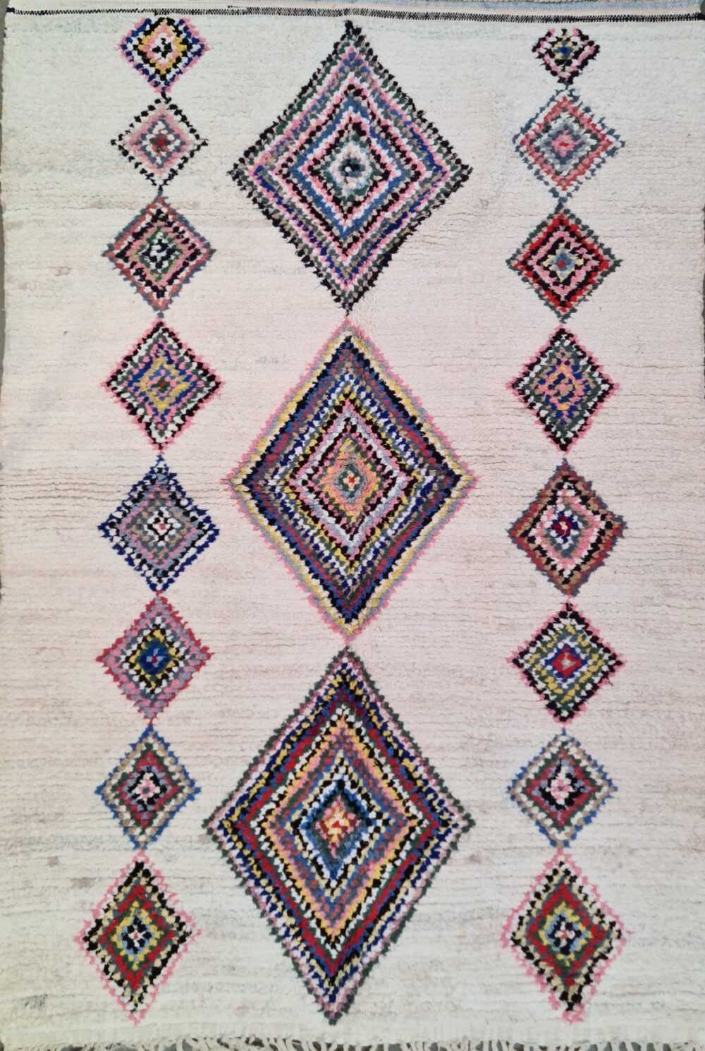 Handmade Moroccan Boucharouite Rug