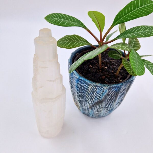 Selenite Iceberg Lamp