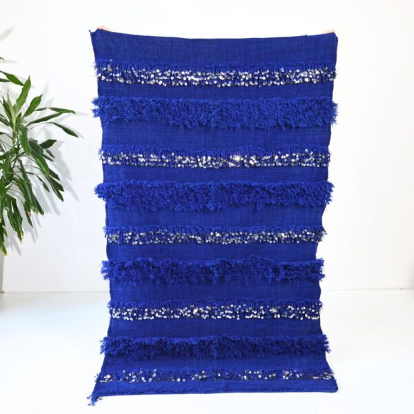 Handmade Moroccan Handira Blanket