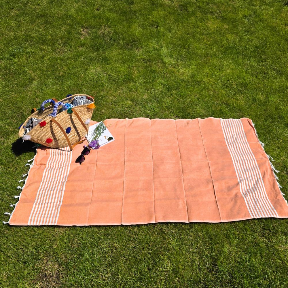 Moroccan Cotton Beach Towel/Blanket
