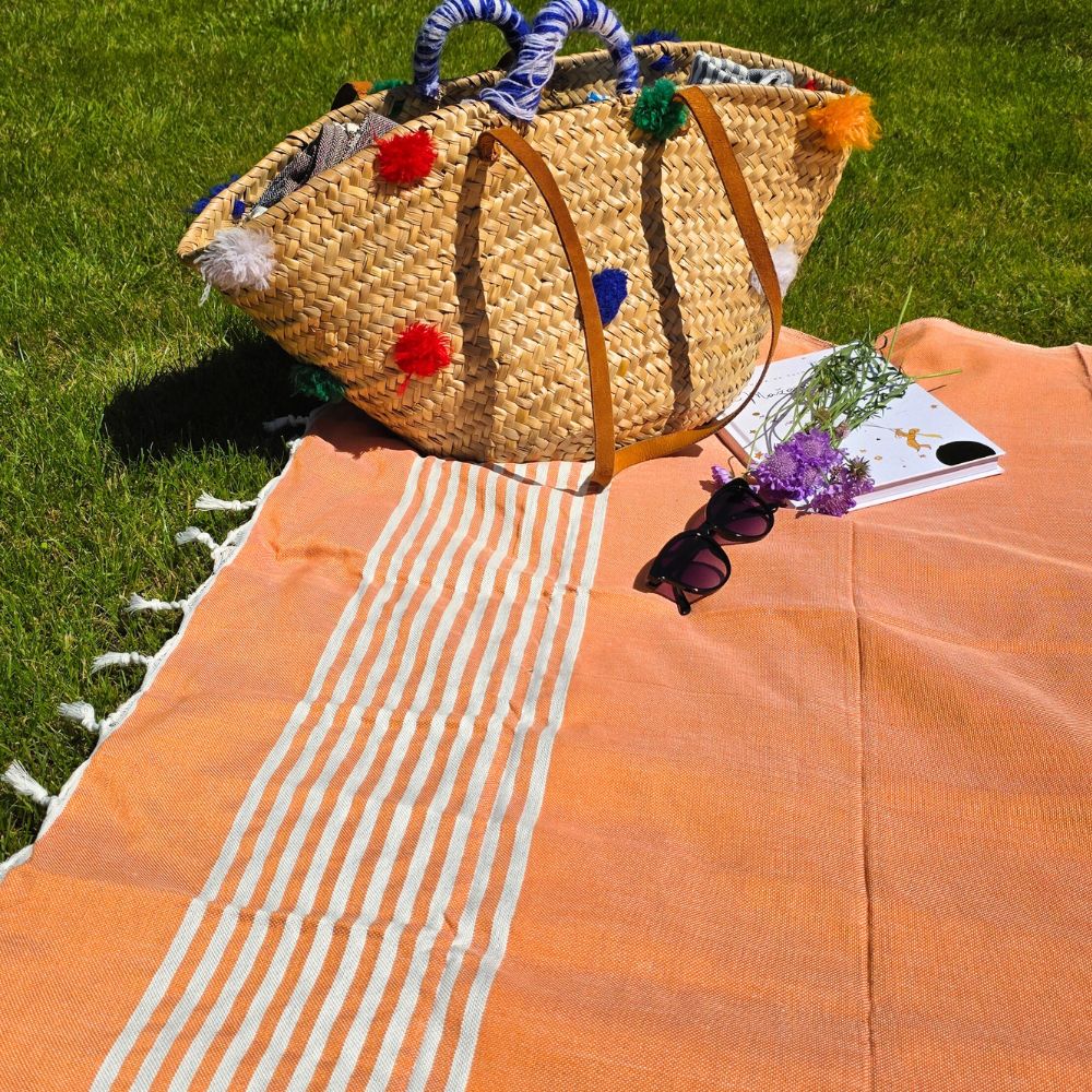 Moroccan Cotton Beach Towel/Blanket