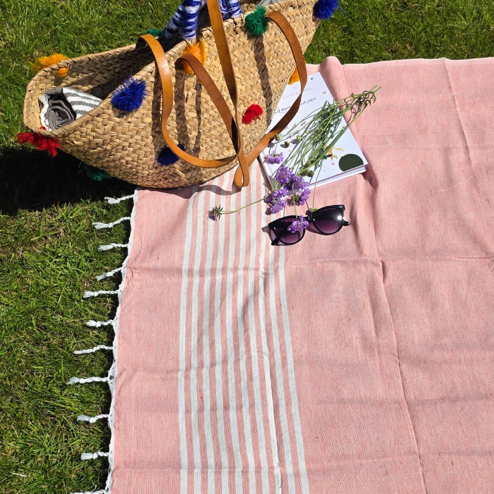 Moroccan Cotton Beach Towel/Blanket