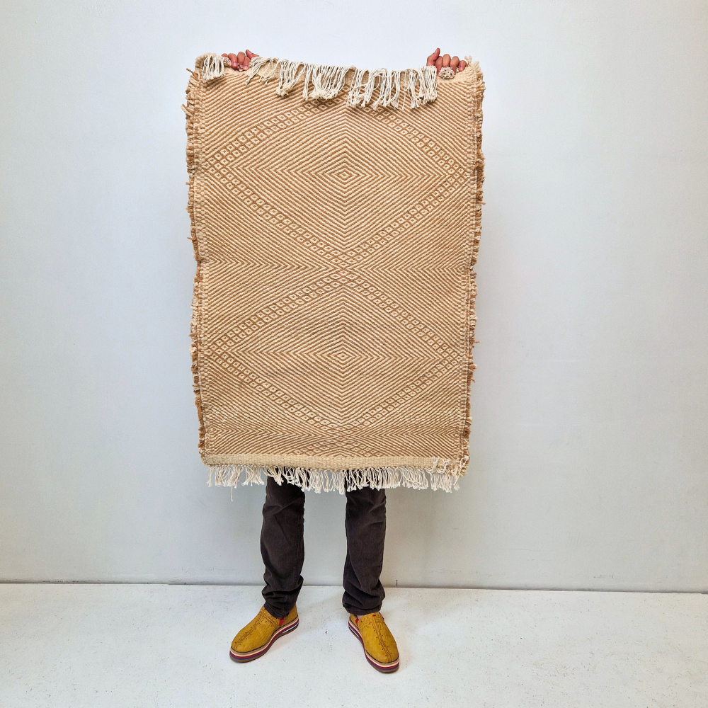 Petit Tapis Blanc Tasga