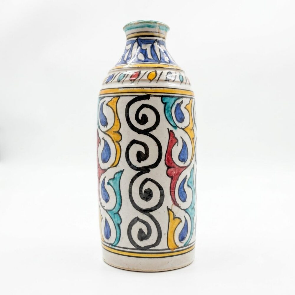 Handmade Moroccan Colorful Vase